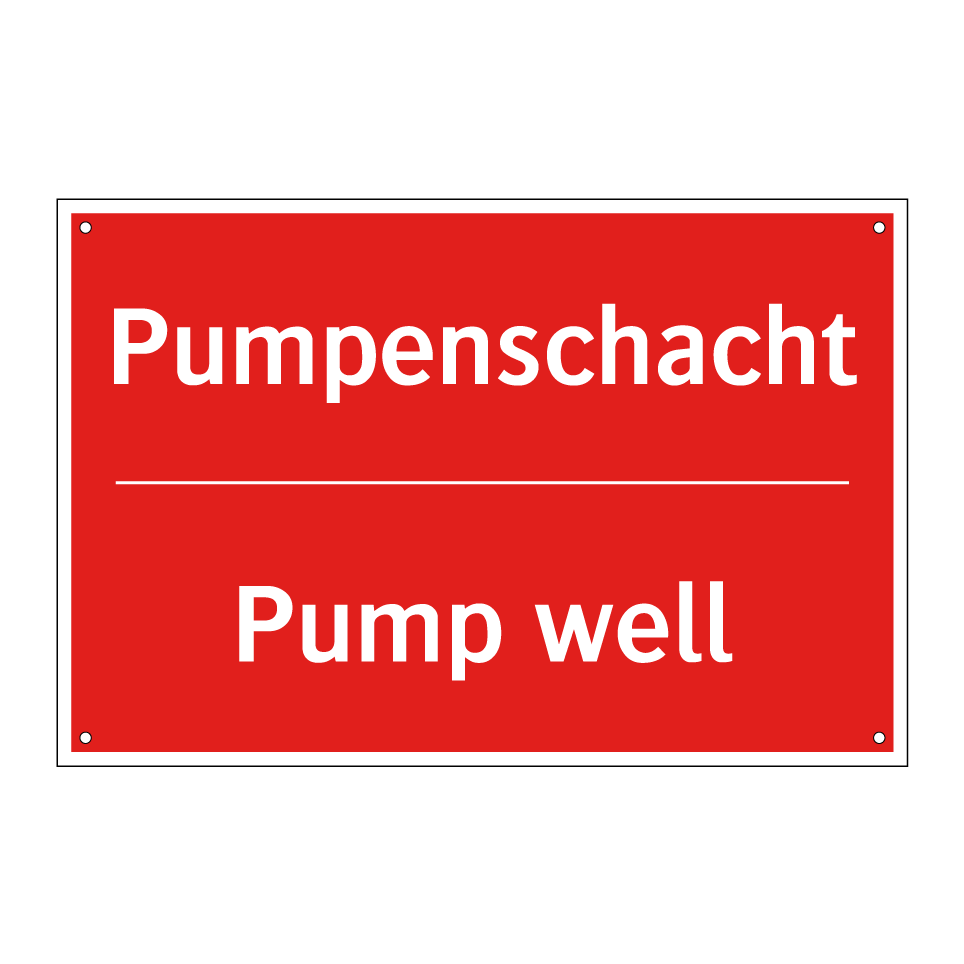 Pumpenschacht - Pump well