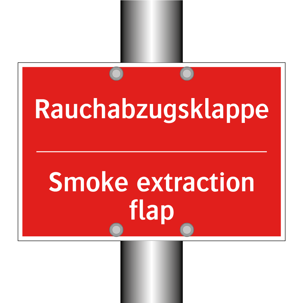Rauchabzugsklappe - Smoke extraction flap