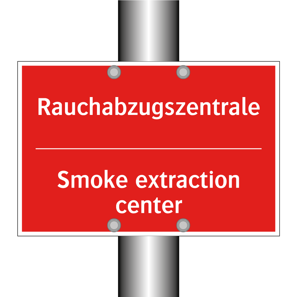 Rauchabzugszentrale - Smoke extraction center