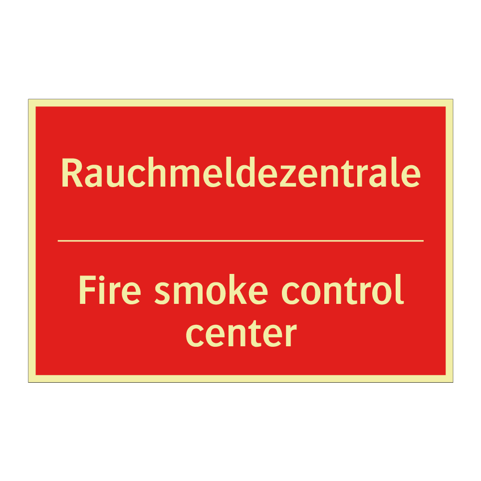 Rauchmeldezentrale - Fire smoke control center