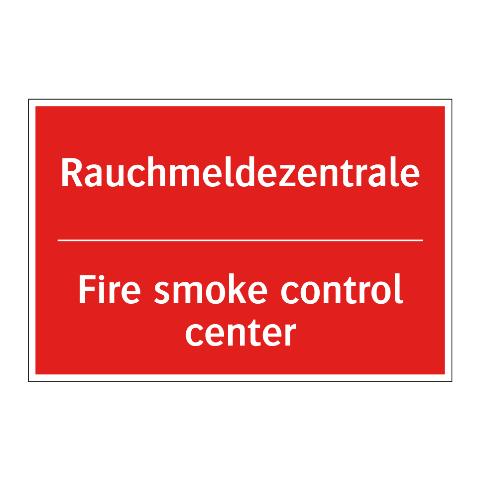 Rauchmeldezentrale - Fire smoke control center