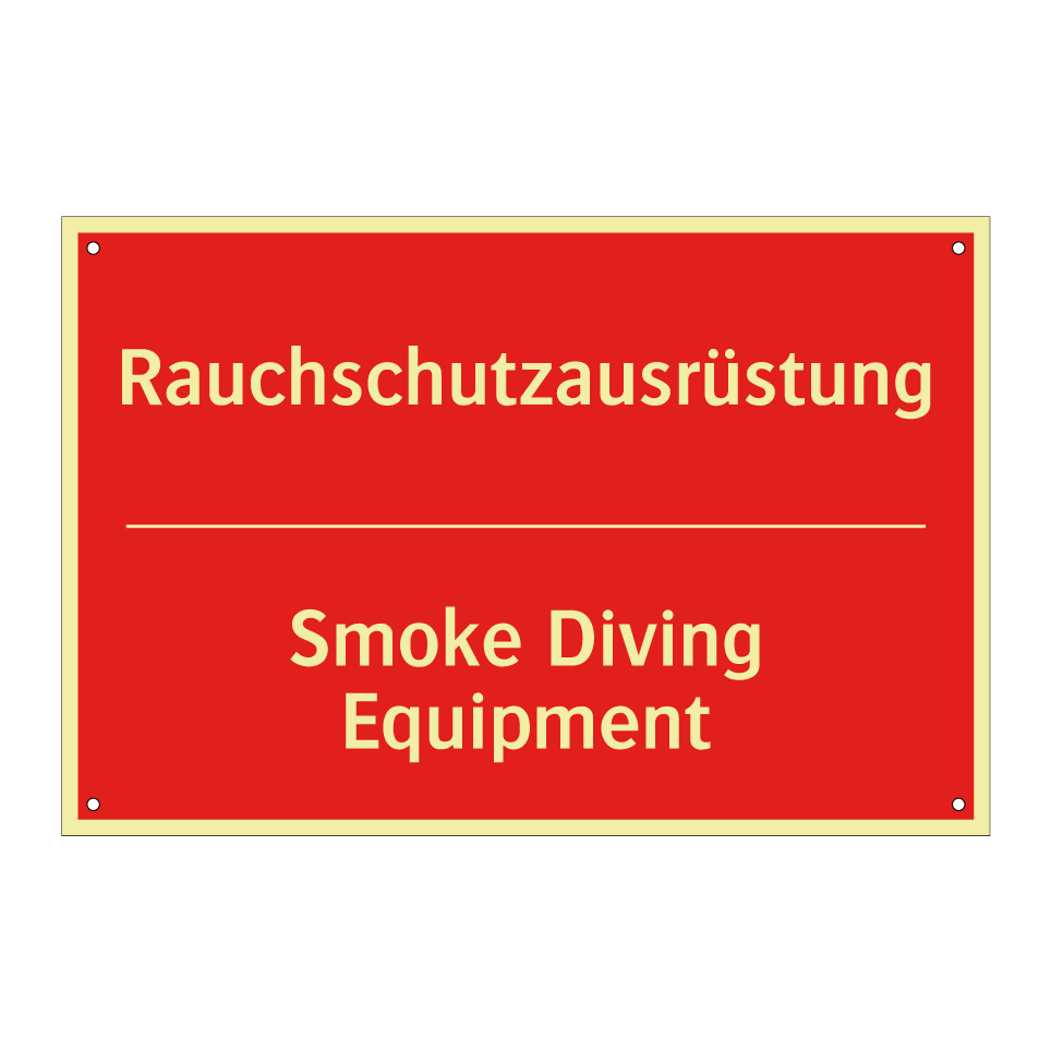 Rauchschutzausrüstung - Smoke Diving Equipment