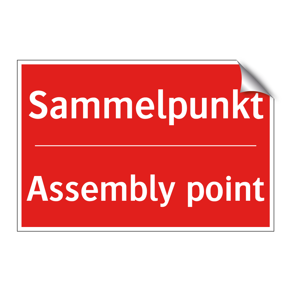 Sammelpunkt - Assembly point