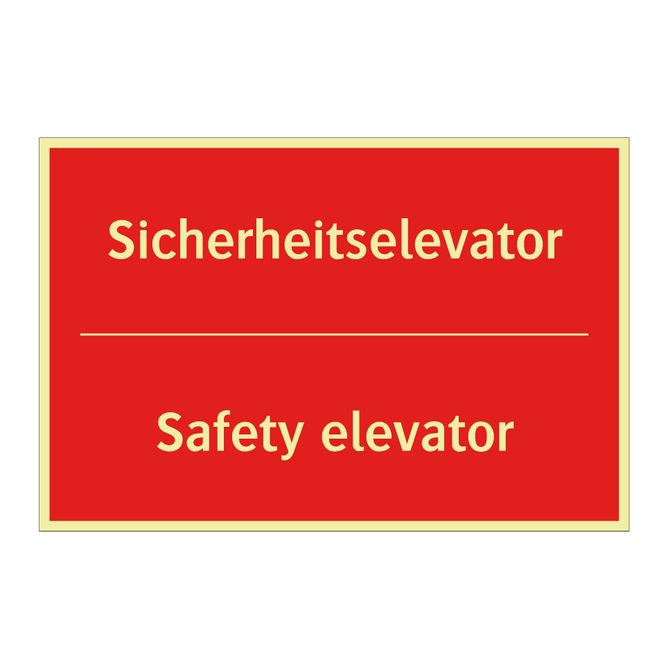 Sicherheitselevator - Safety elevator