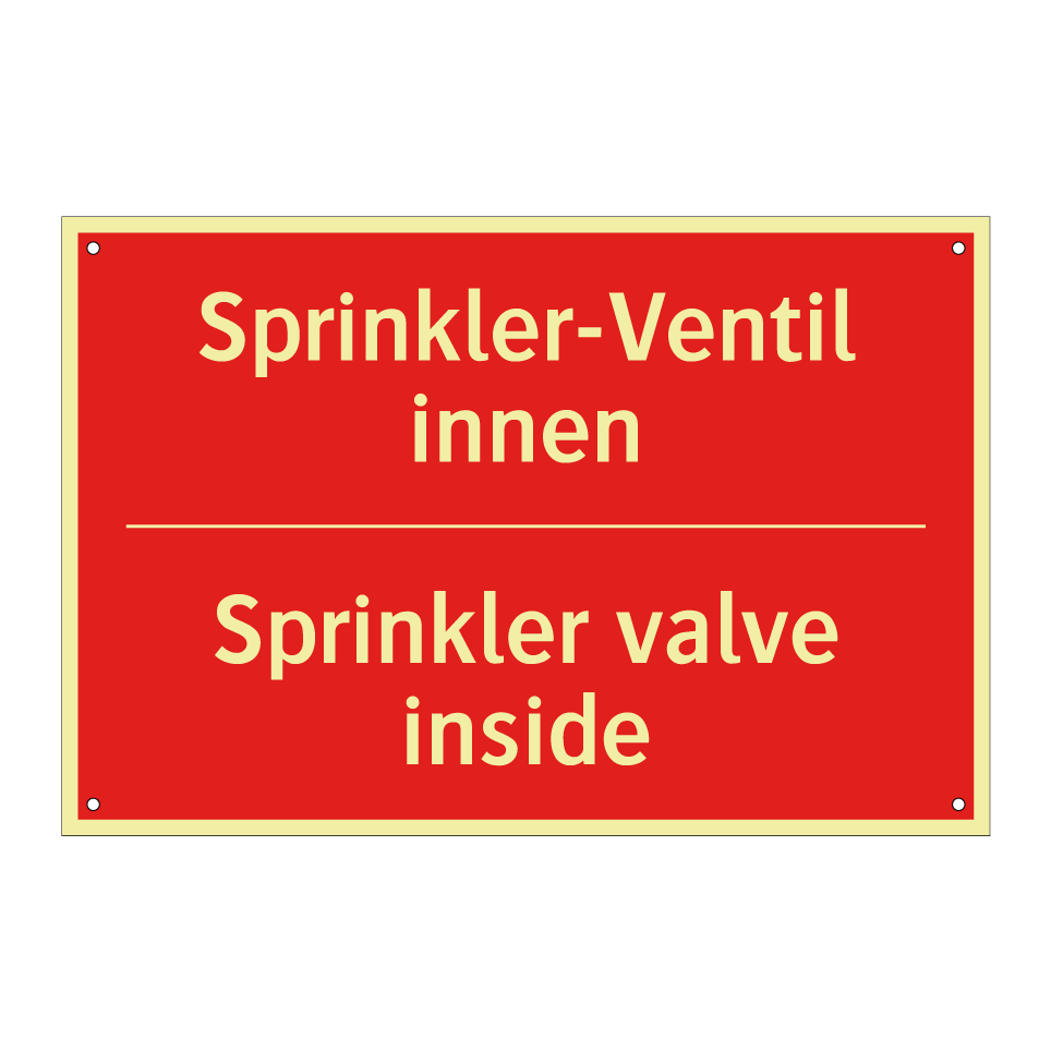 Sprinkler-Ventil innen - Sprinkler valve inside