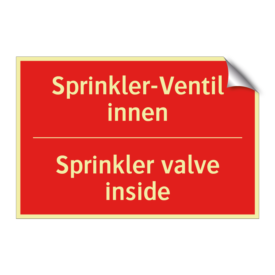Sprinkler-Ventil innen - Sprinkler valve inside