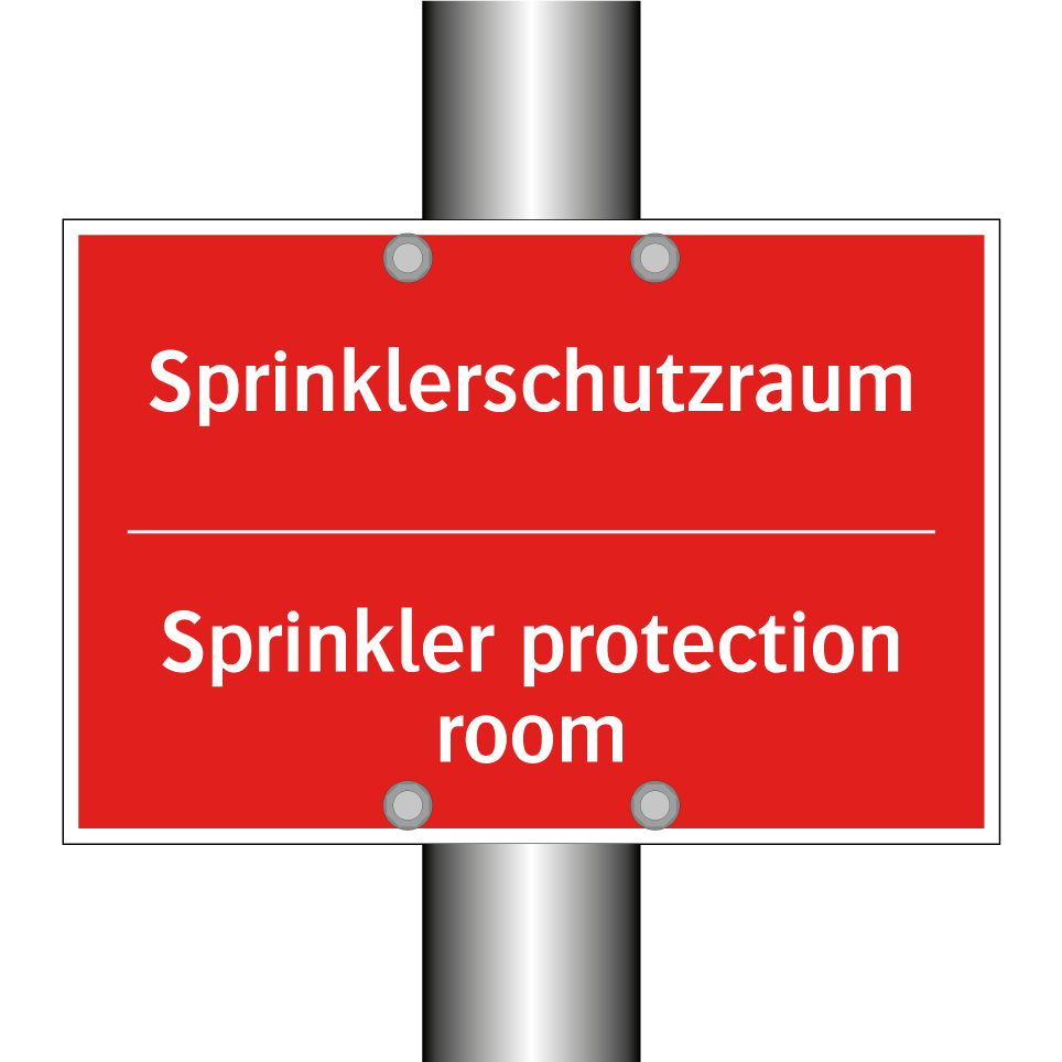 Sprinklerschutzraum - Sprinkler protection room