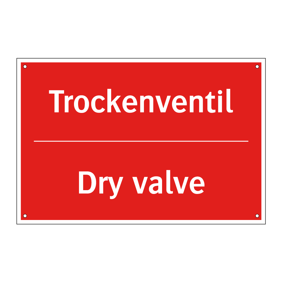 Trockenventil - Dry valve