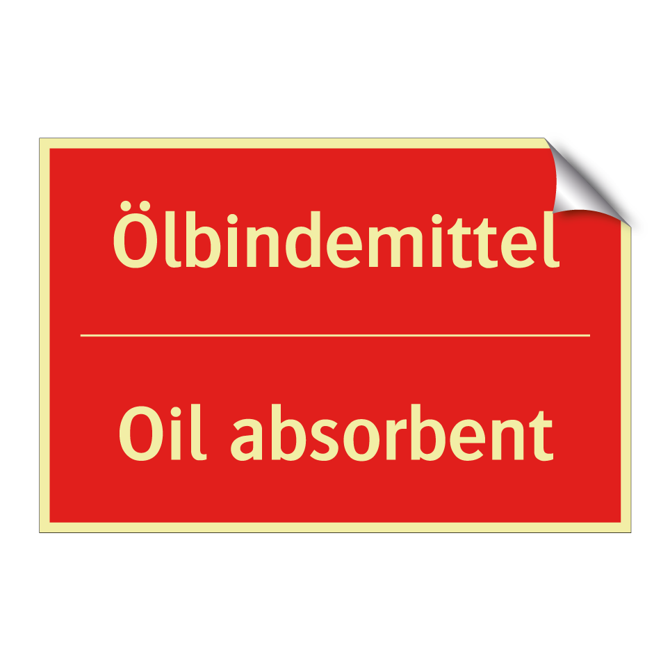 Ölbindemittel - Oil absorbent