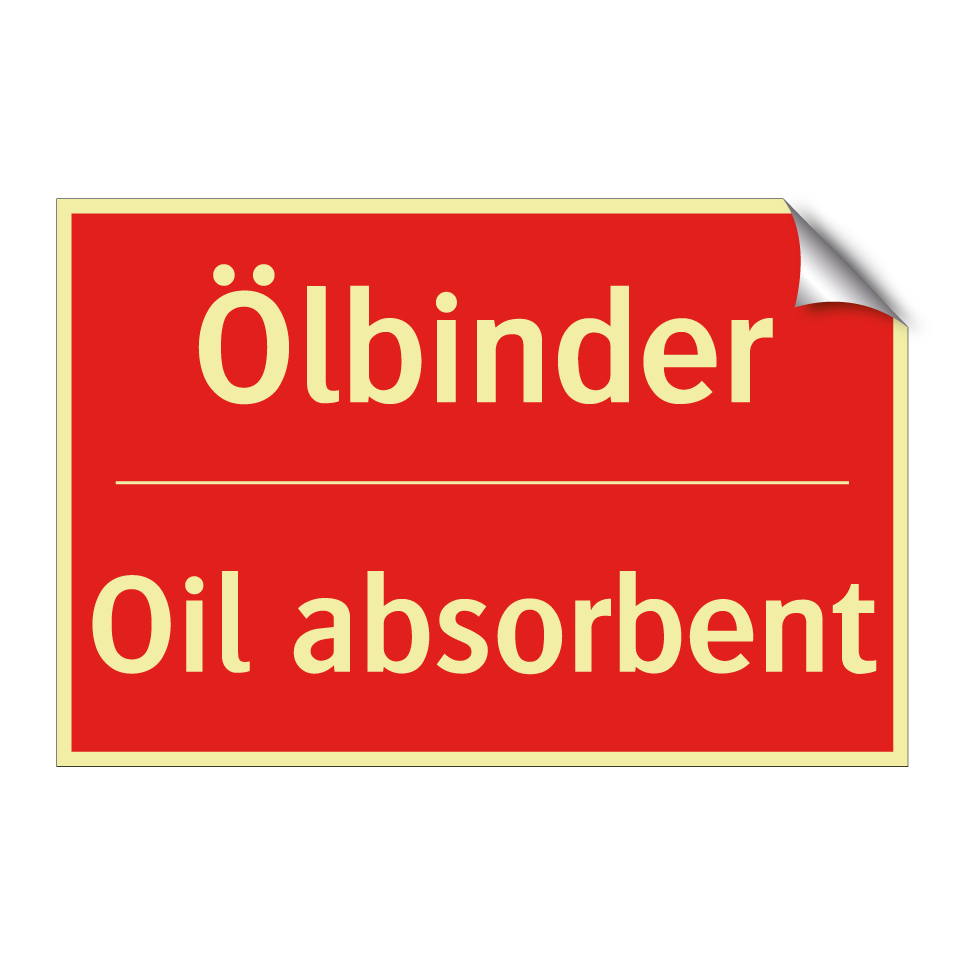 Ölbinder - Oil absorbent