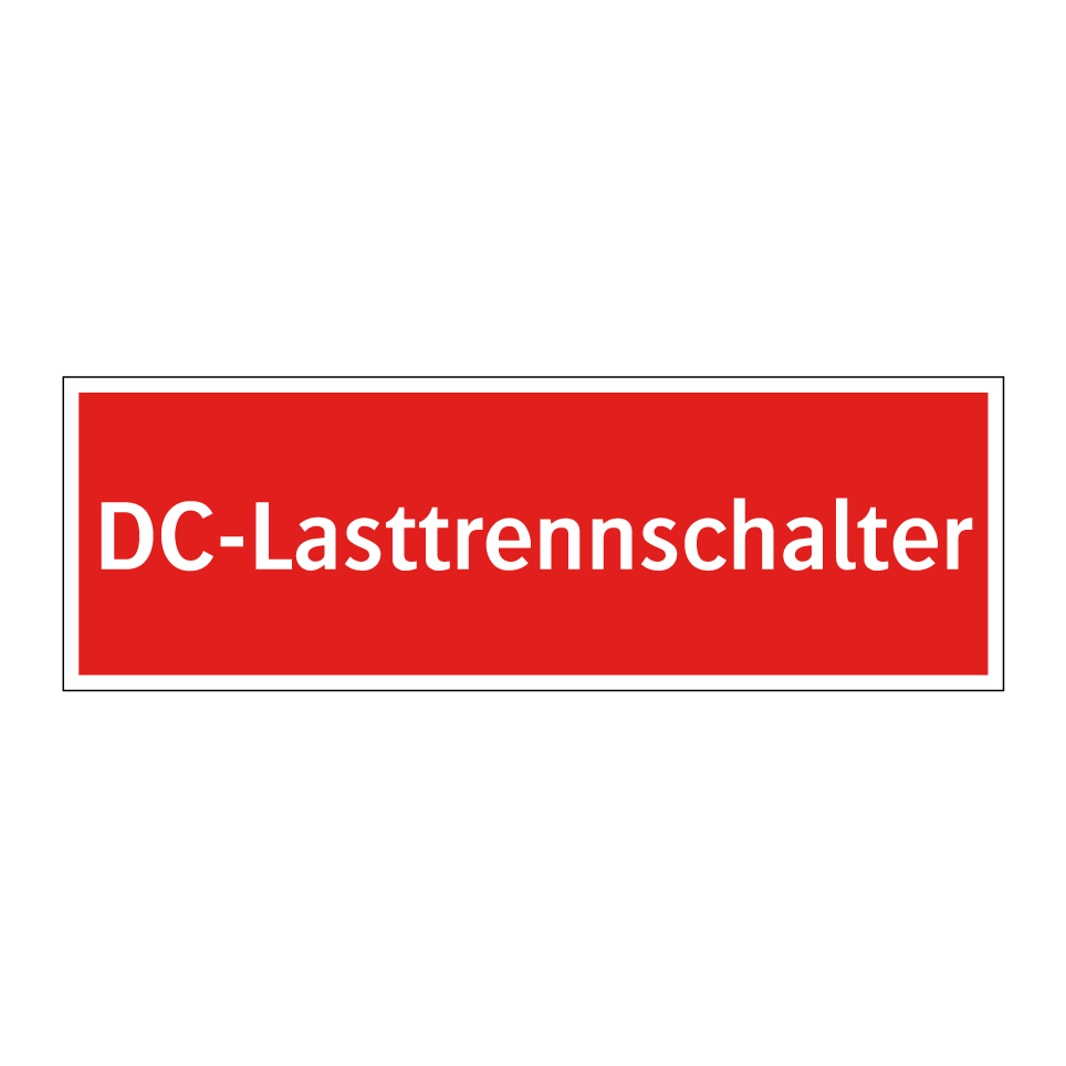 DC-Lasttrennschalter