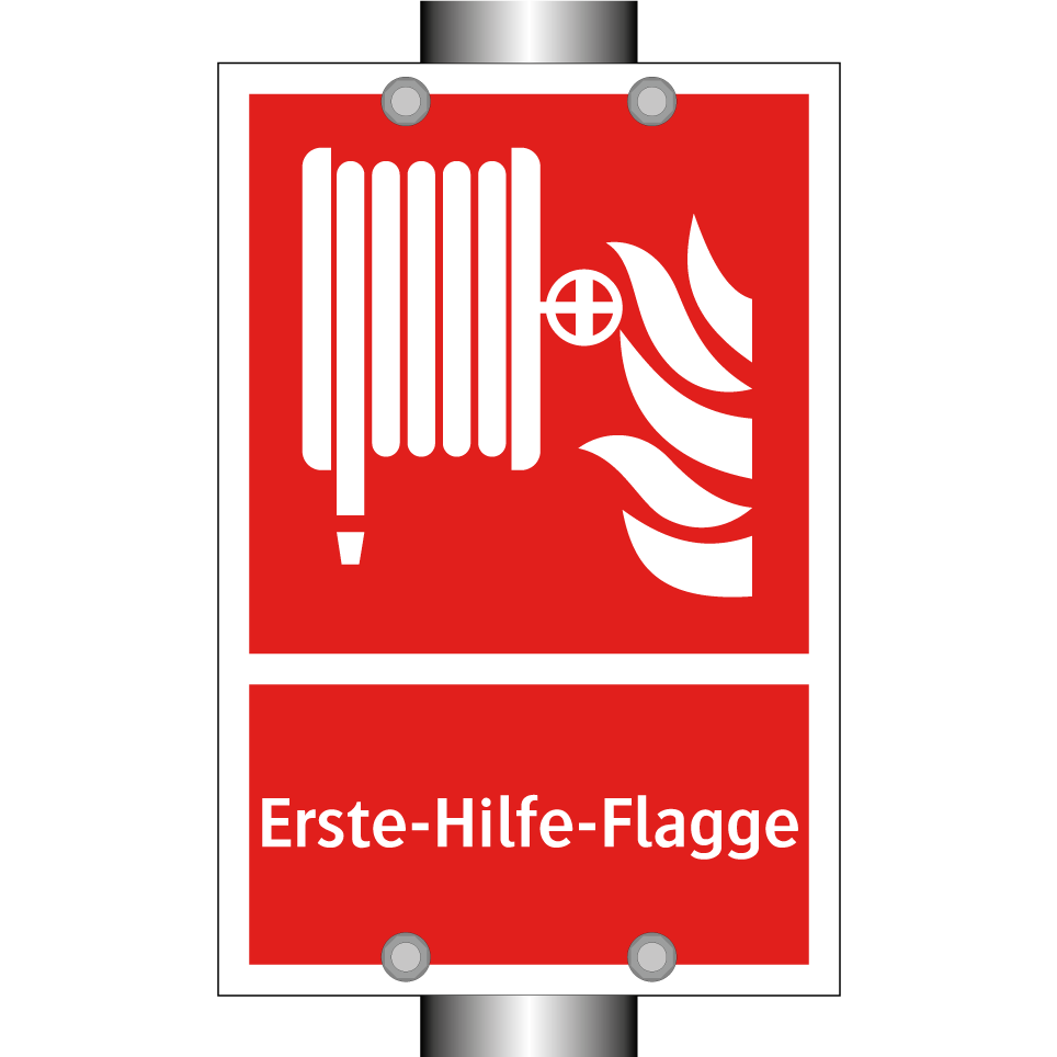 Erste-Hilfe-Flagge