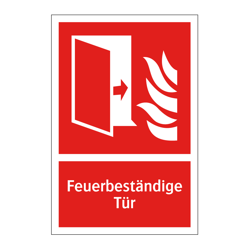 Feuerbeständige Tür