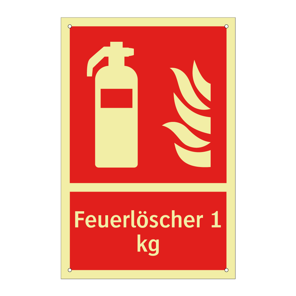 Feuerlöscher 1 kg