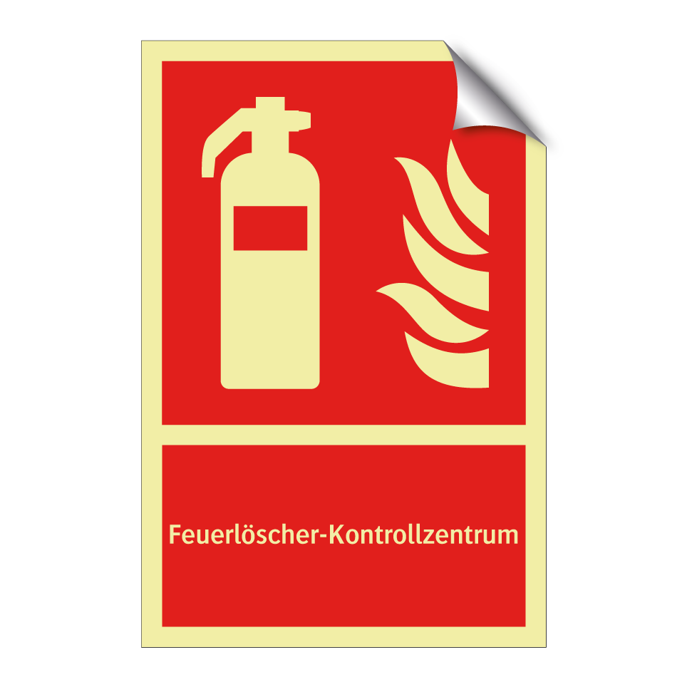 Feuerlöscher-Kontrollzentrum