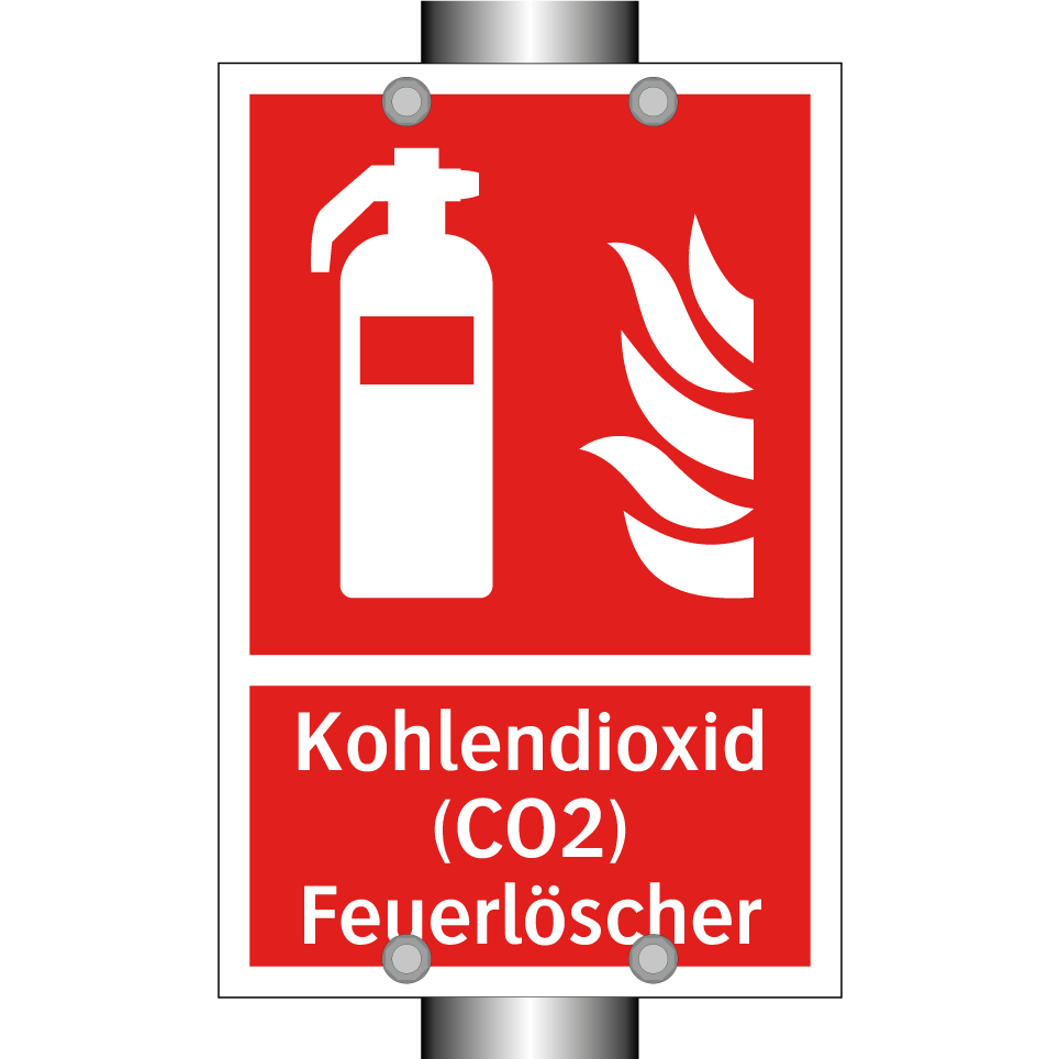 Kohlendioxid (CO2) Feuerlöscher