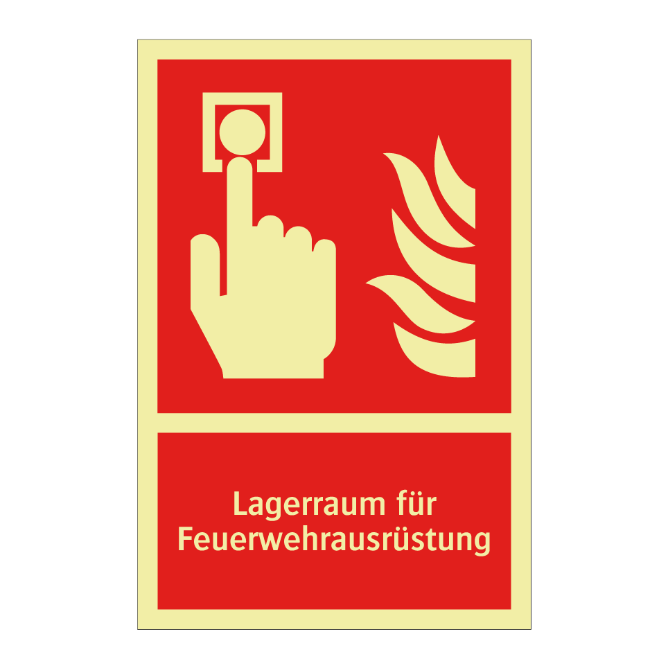 Lagerraum für Feuerwehrausrüstung