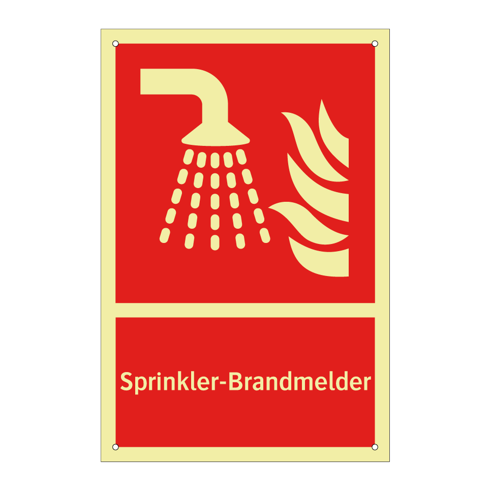 Sprinkler-Brandmelder