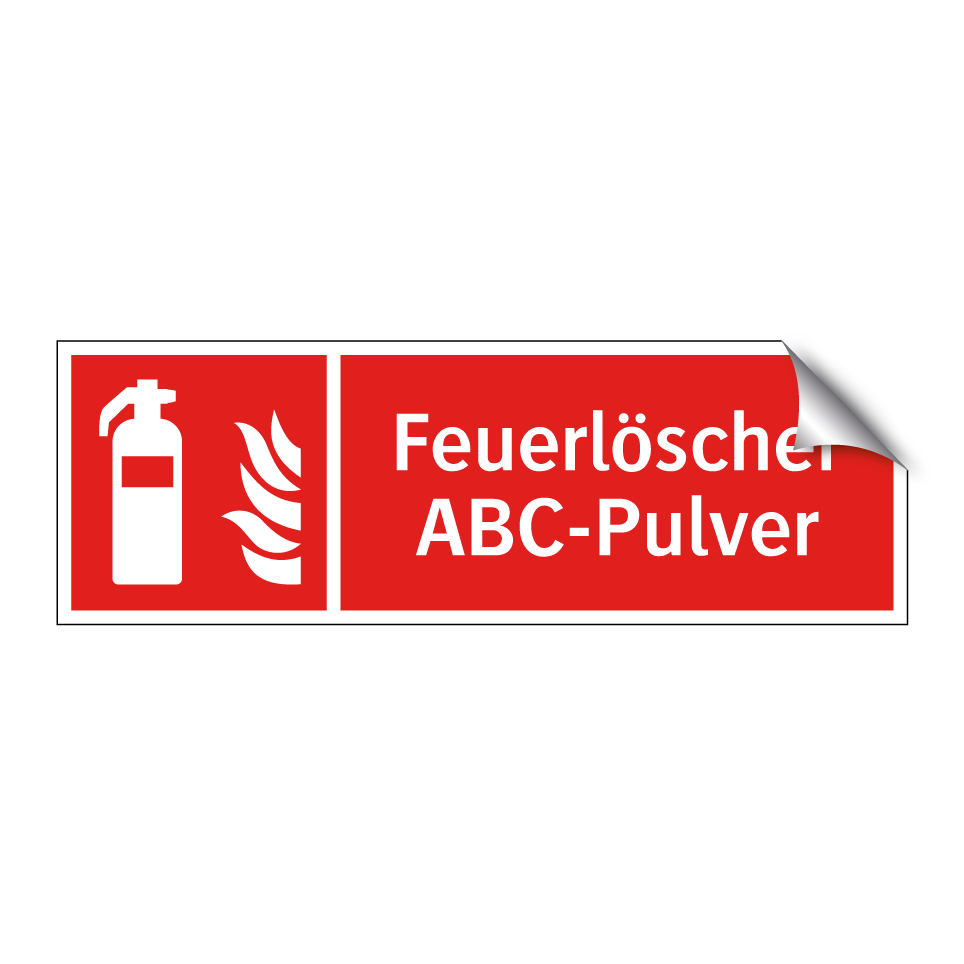 Feuerlöscher ABC-Pulver