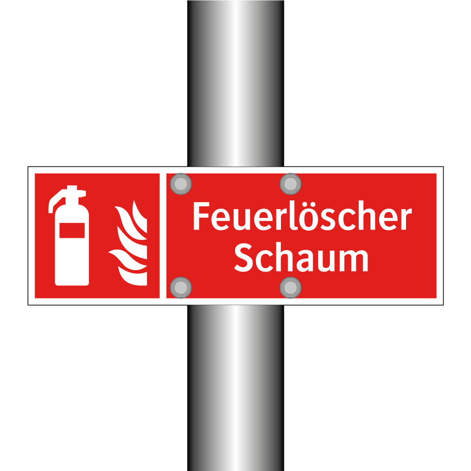 Feuerlöscher Schaum