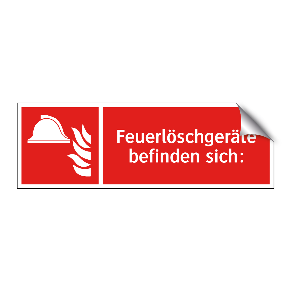 Feuerlöschgeräte befinden sich: