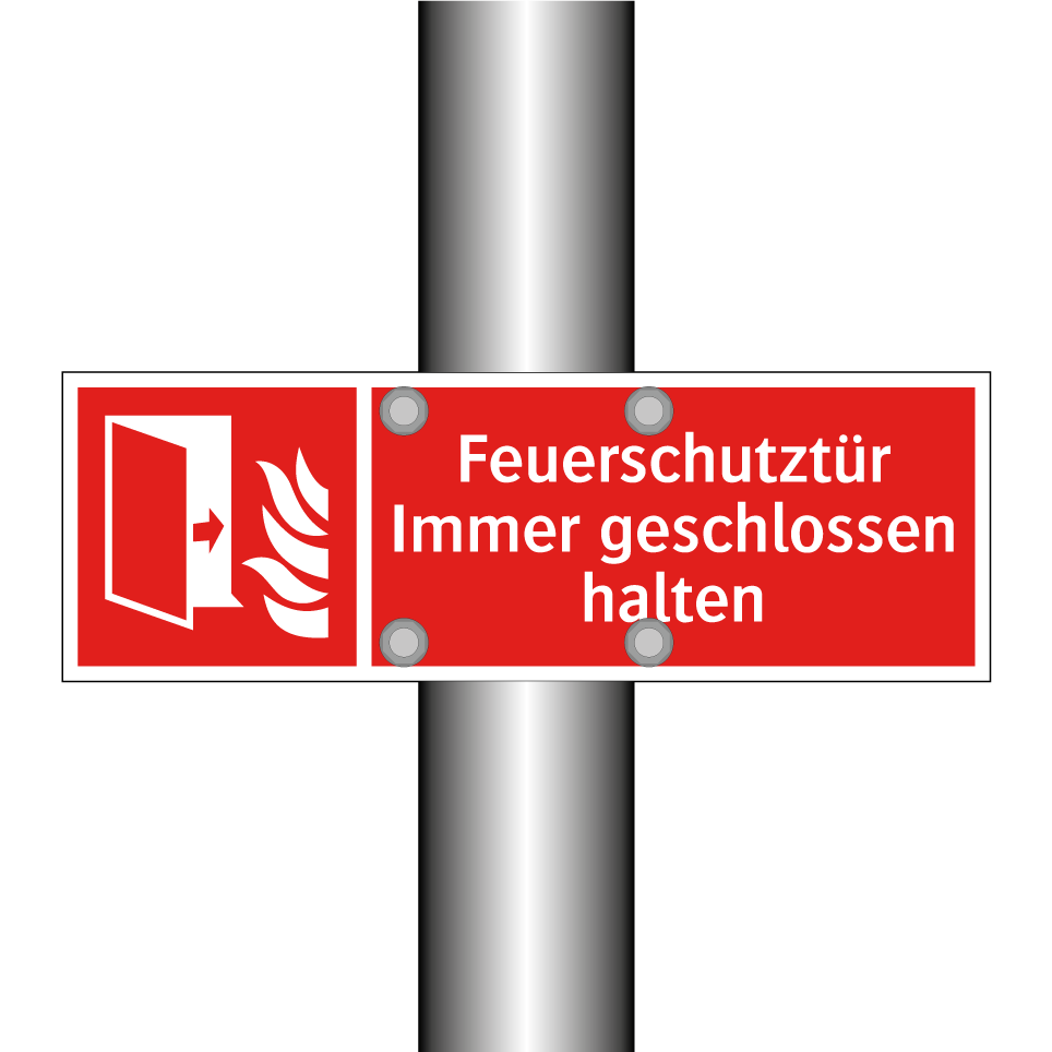 Feuerschutztür Immer geschlossen halten