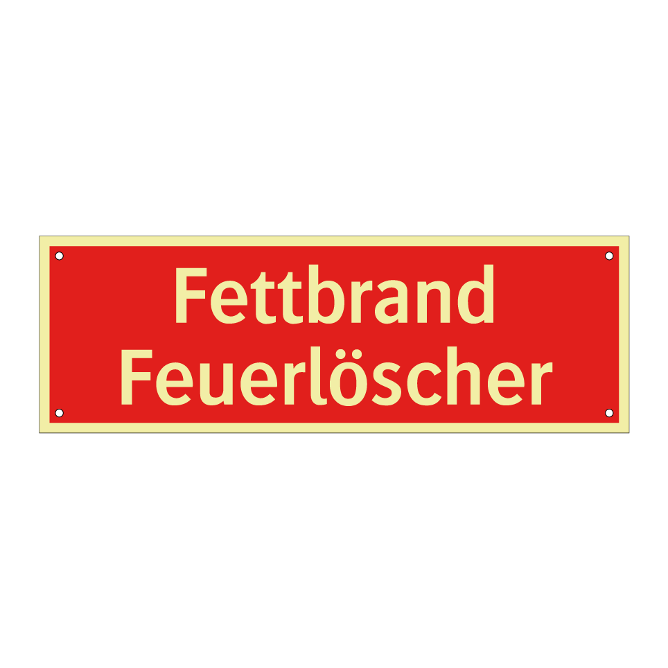 Fettbrand Feuerlöscher