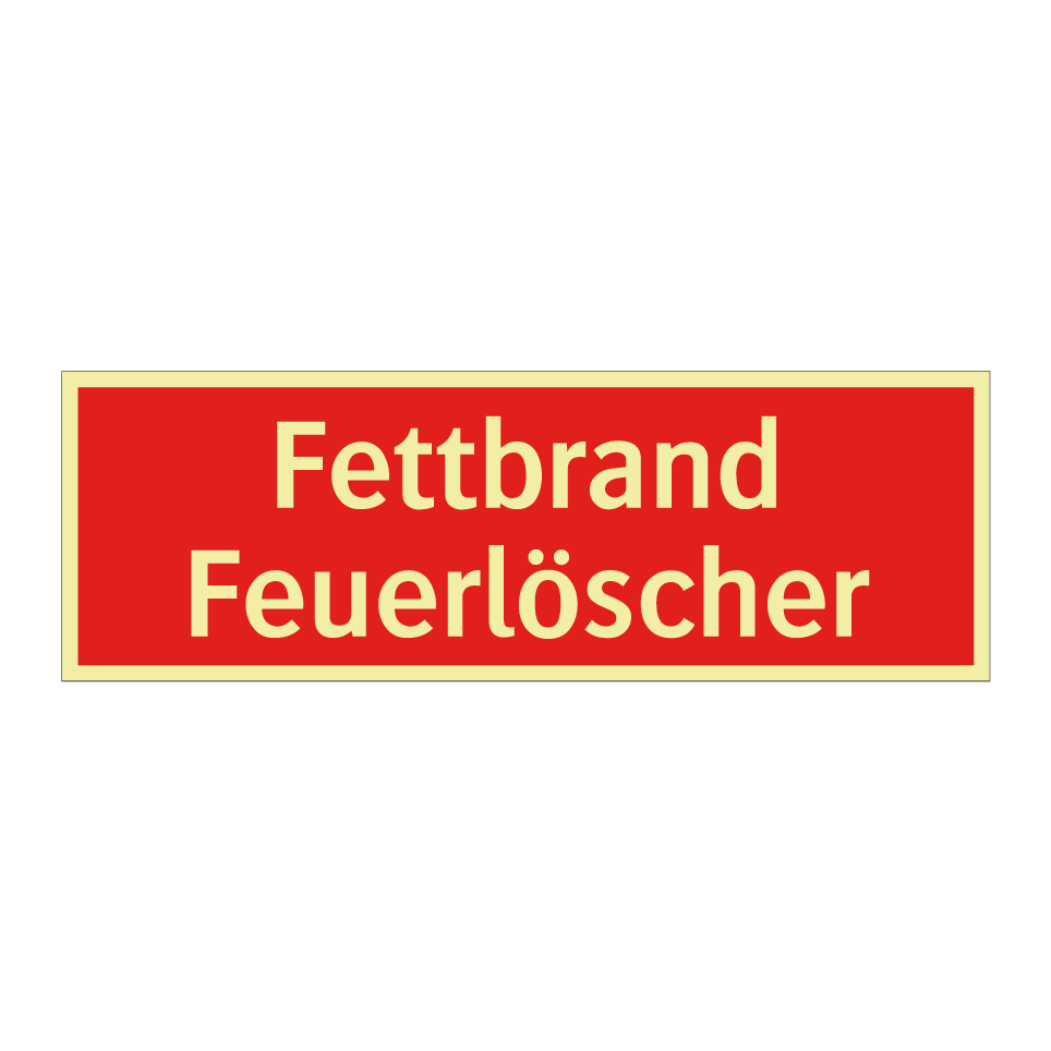 Fettbrand Feuerlöscher