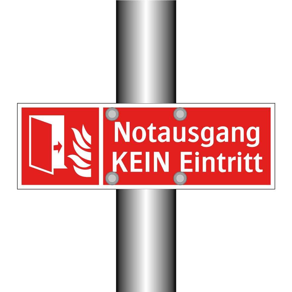 Notausgang KEIN Eintritt