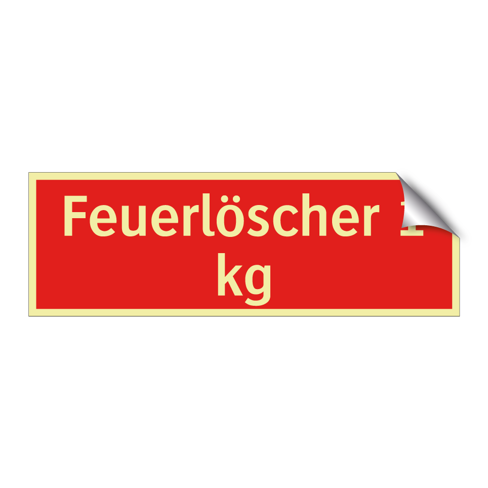 Feuerlöscher 1 kg