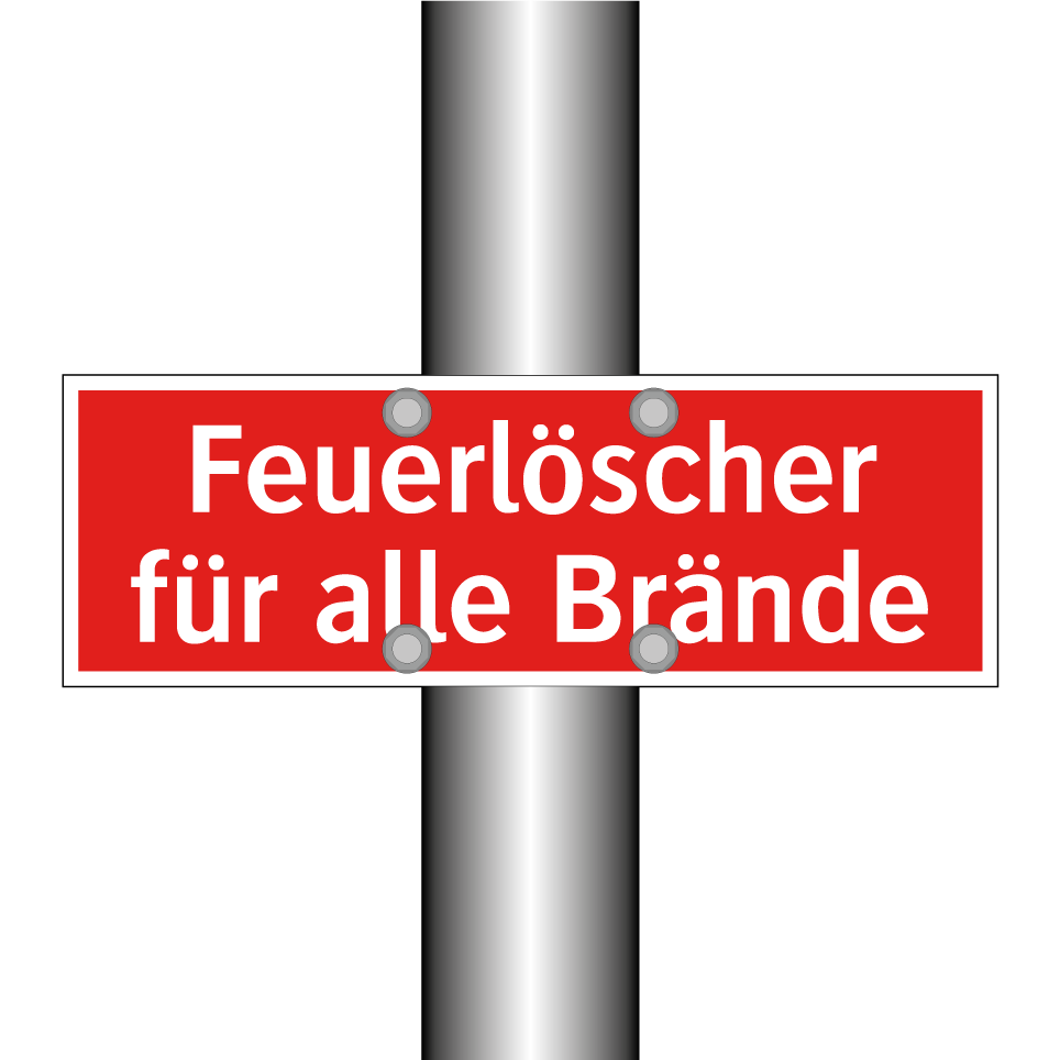 Feuerlöscher für alle Brände