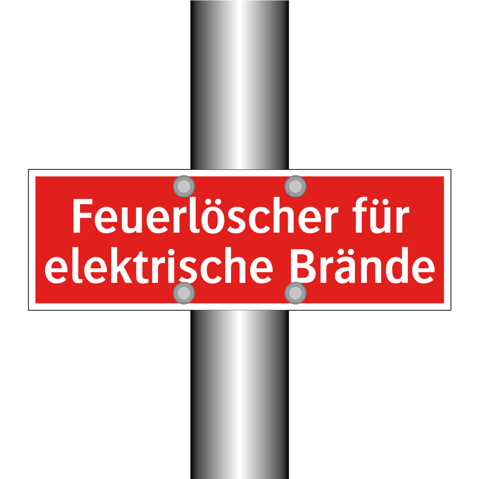 Feuerlöscher für elektrische Brände