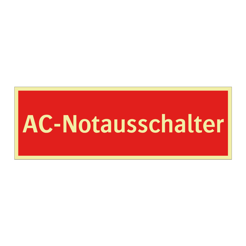 AC-Notausschalter