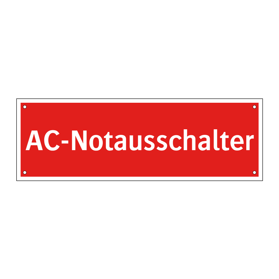AC-Notausschalter
