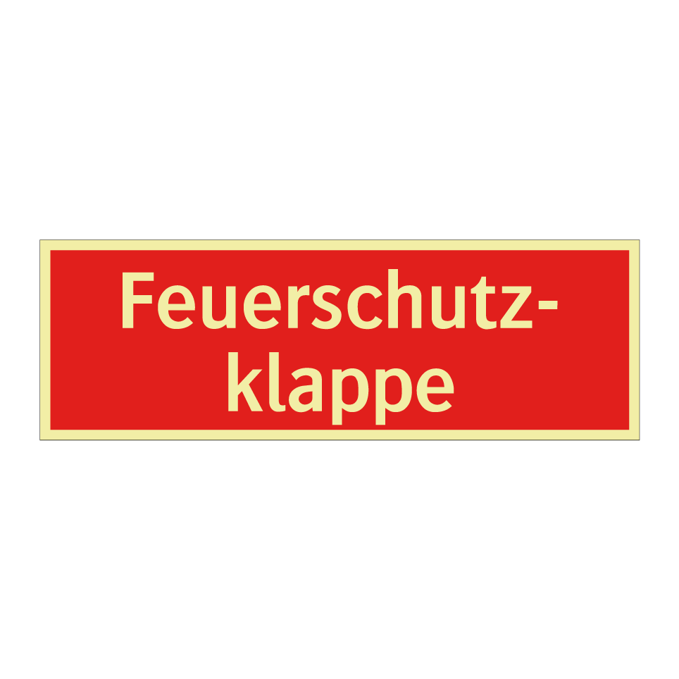 Feuerschutz- klappe