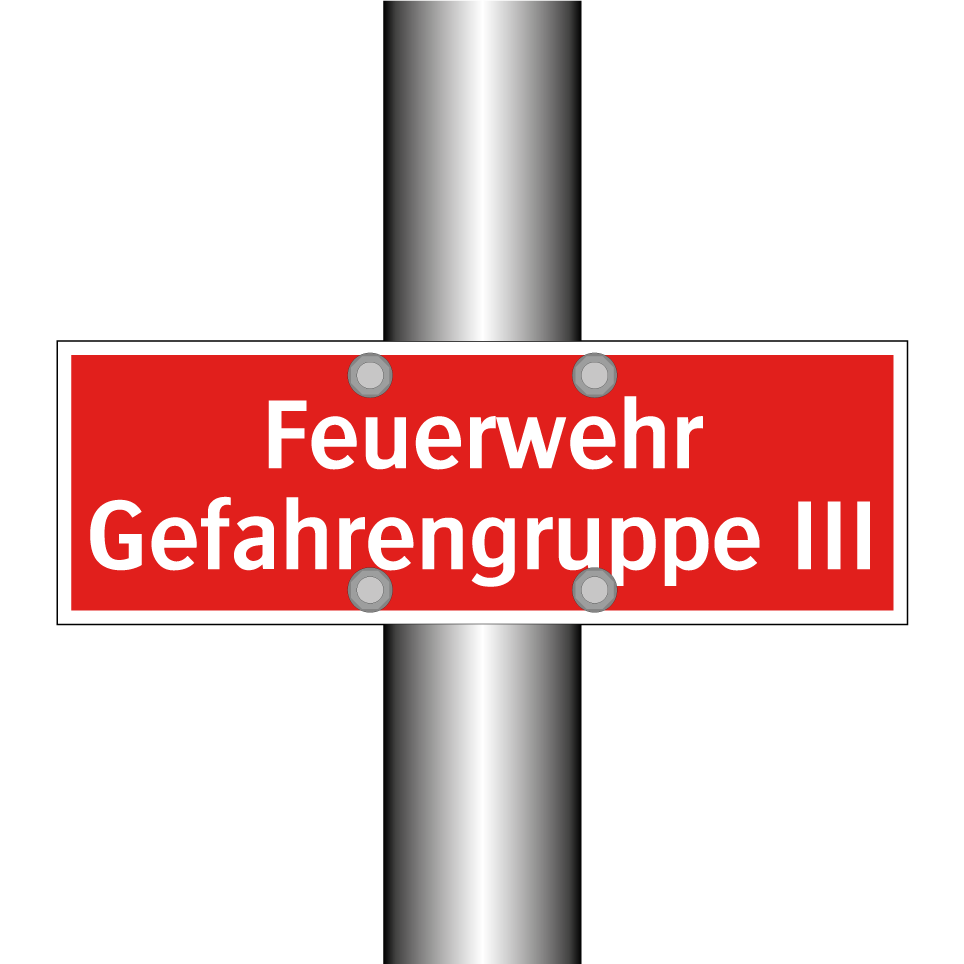 Feuerwehr Gefahrengruppe III