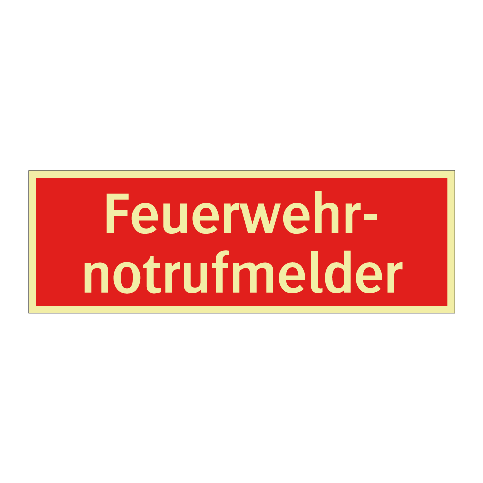 Feuerwehr- notrufmelder