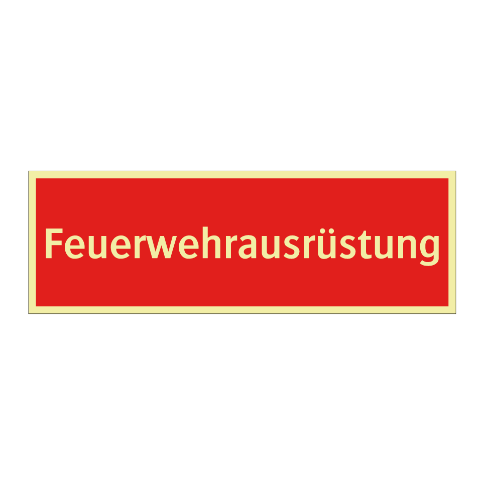 Feuerwehrausrüstung