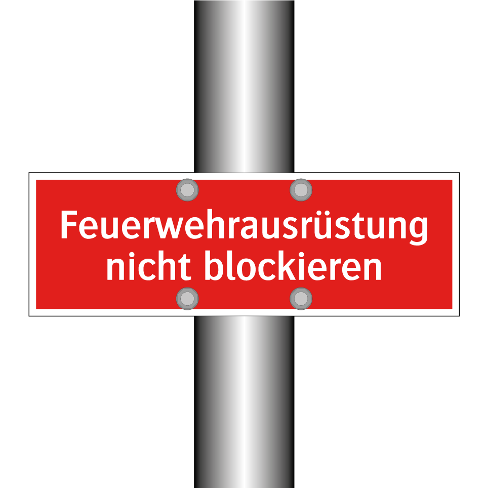 Feuerwehrausrüstung nicht blockieren