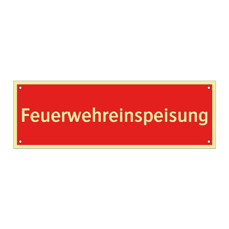 Feuerwehreinspeisung
