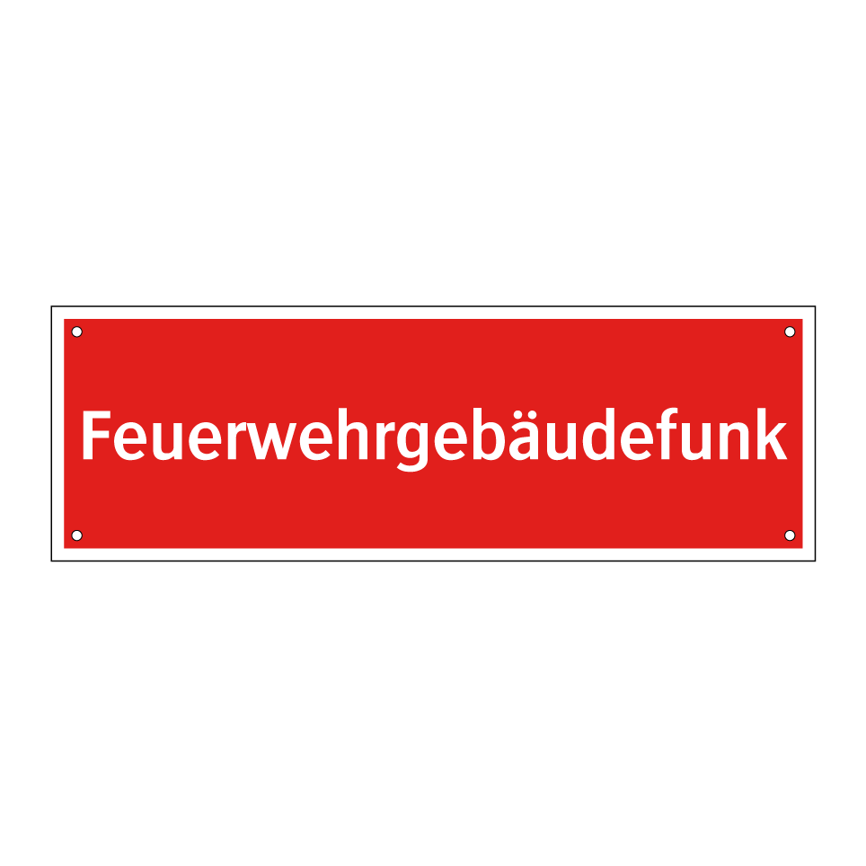 Feuerwehrgebäudefunk
