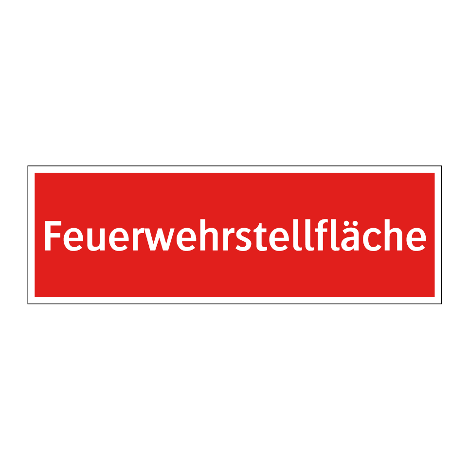 Feuerwehrstellfläche