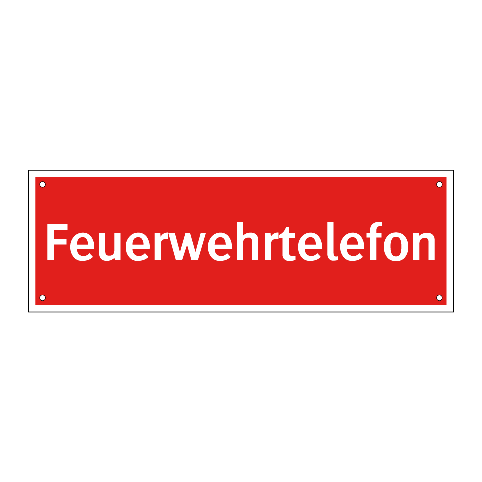 Feuerwehrtelefon