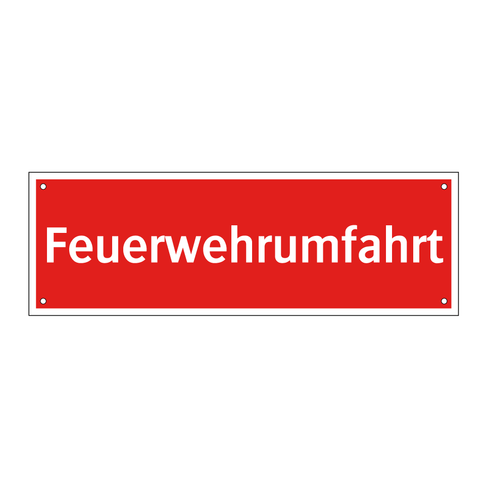 Feuerwehrumfahrt