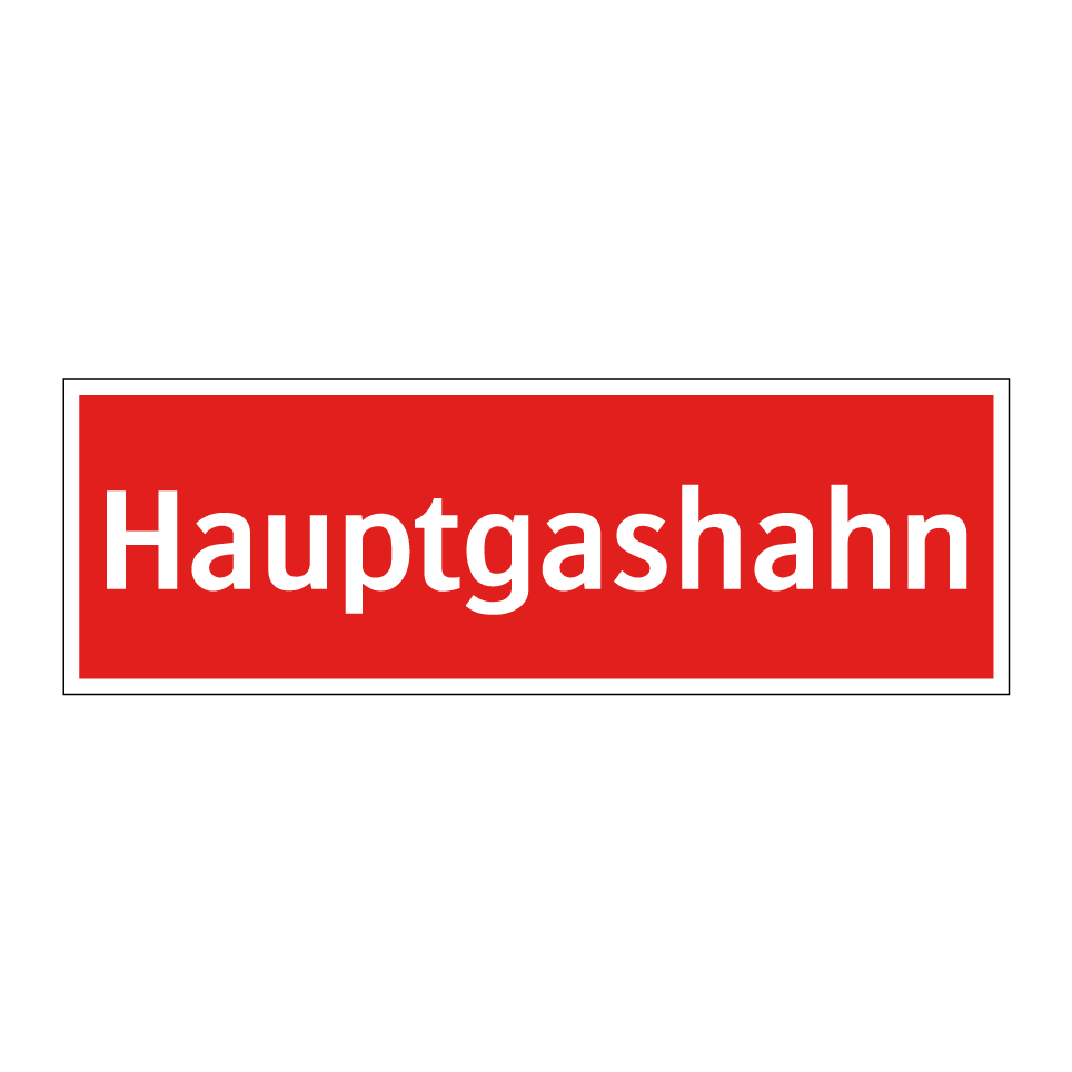 Hauptgashahn