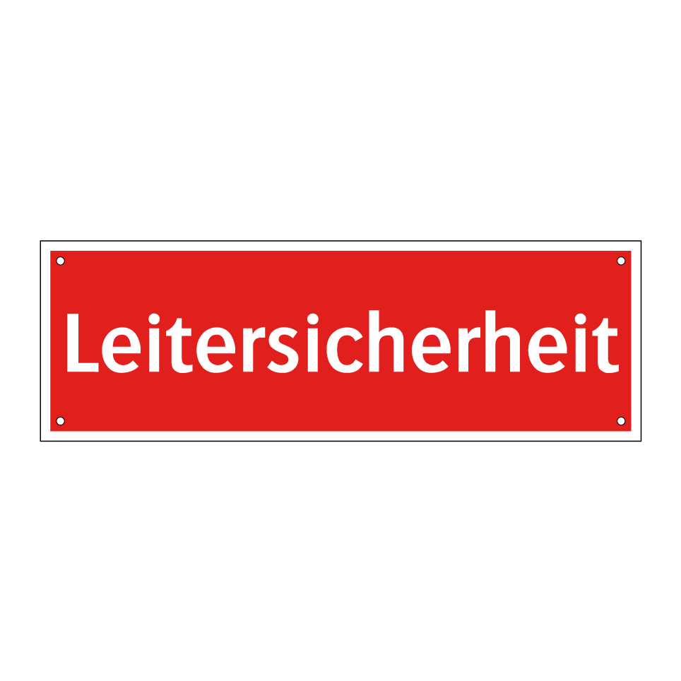 Leitersicherheit