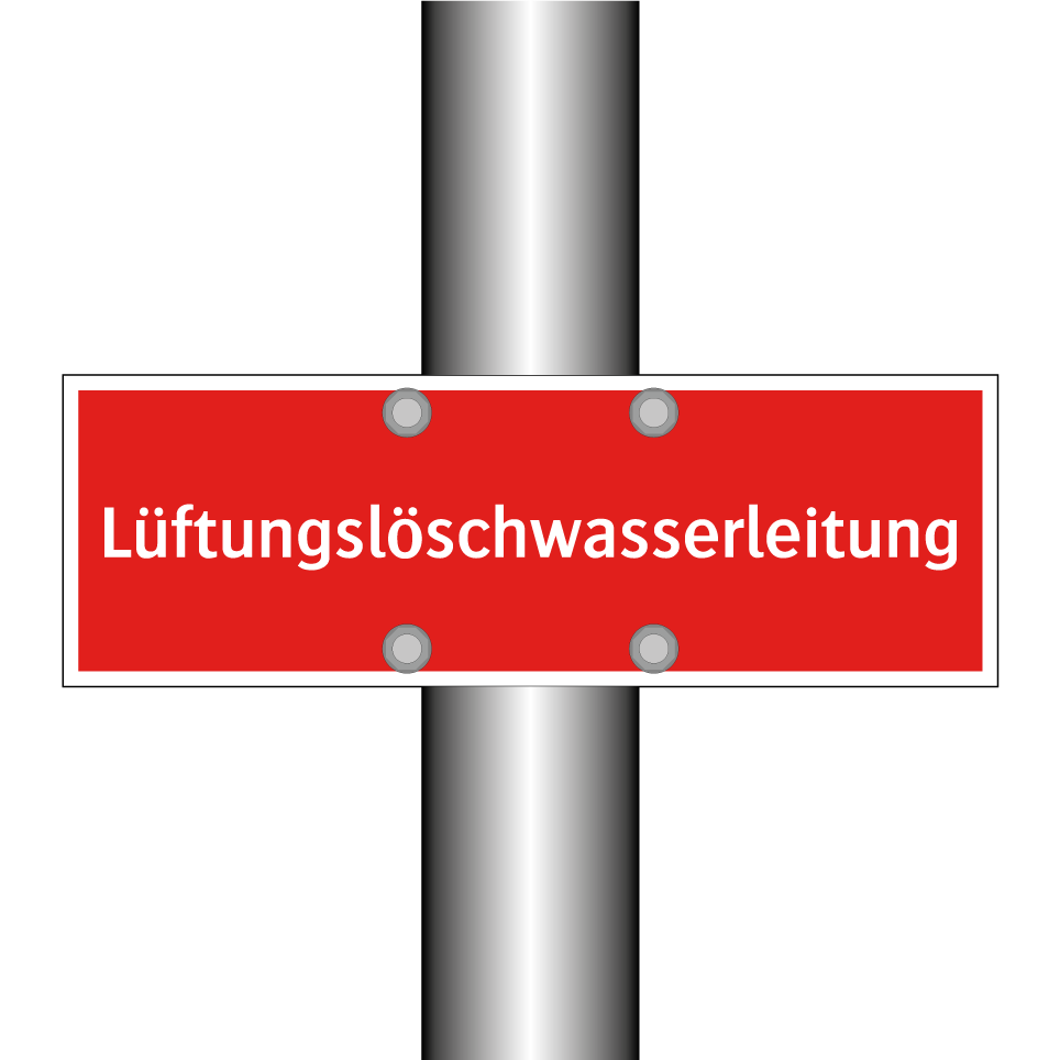 Lüftungslöschwasserleitung