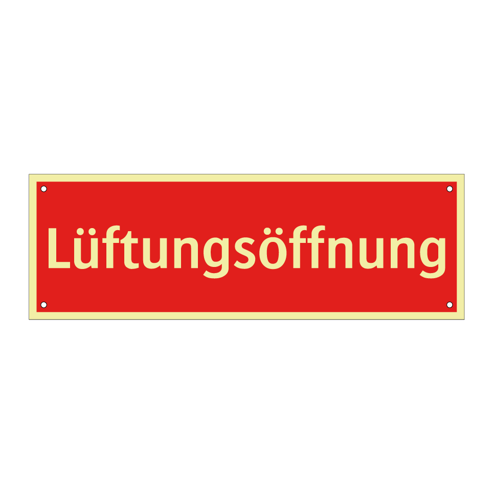 Lüftungsöffnung