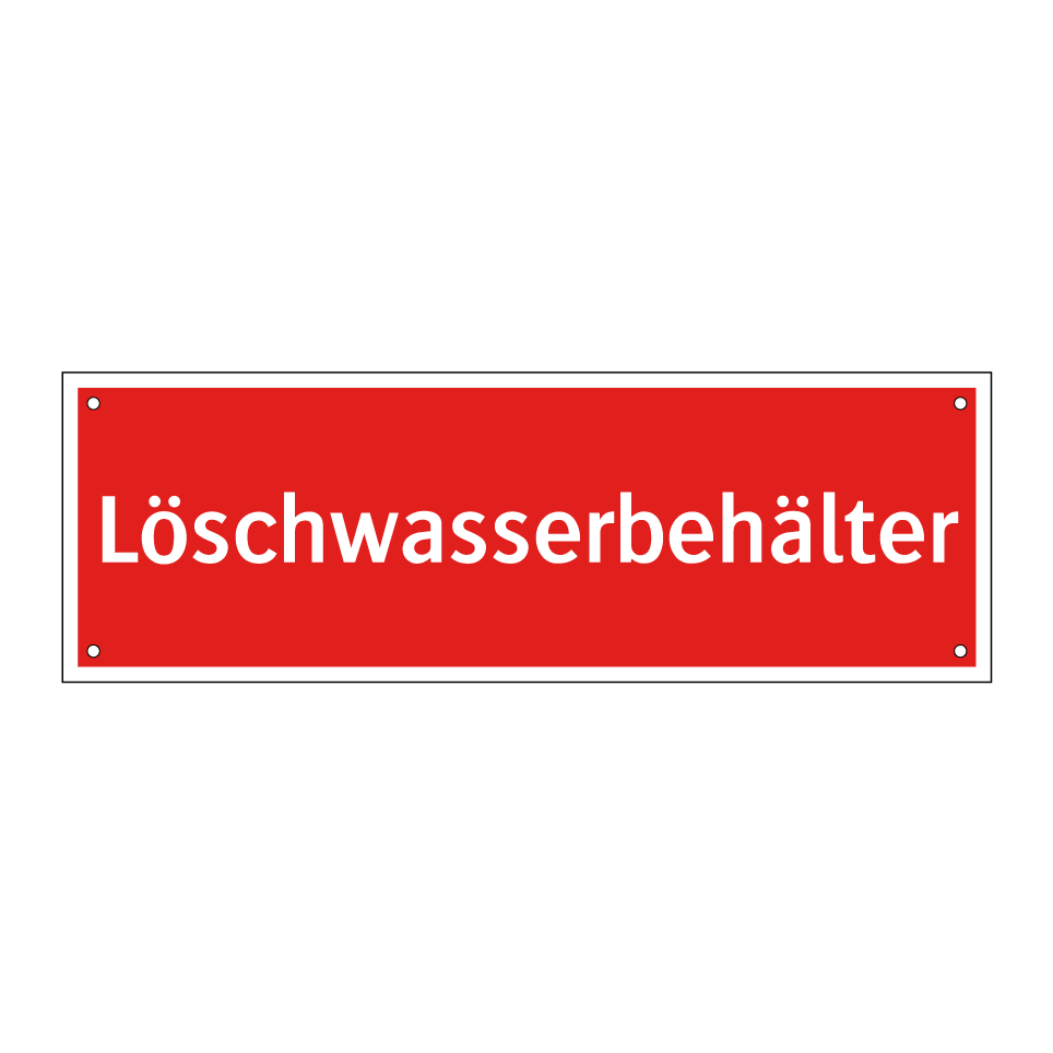 Löschwasserbehälter