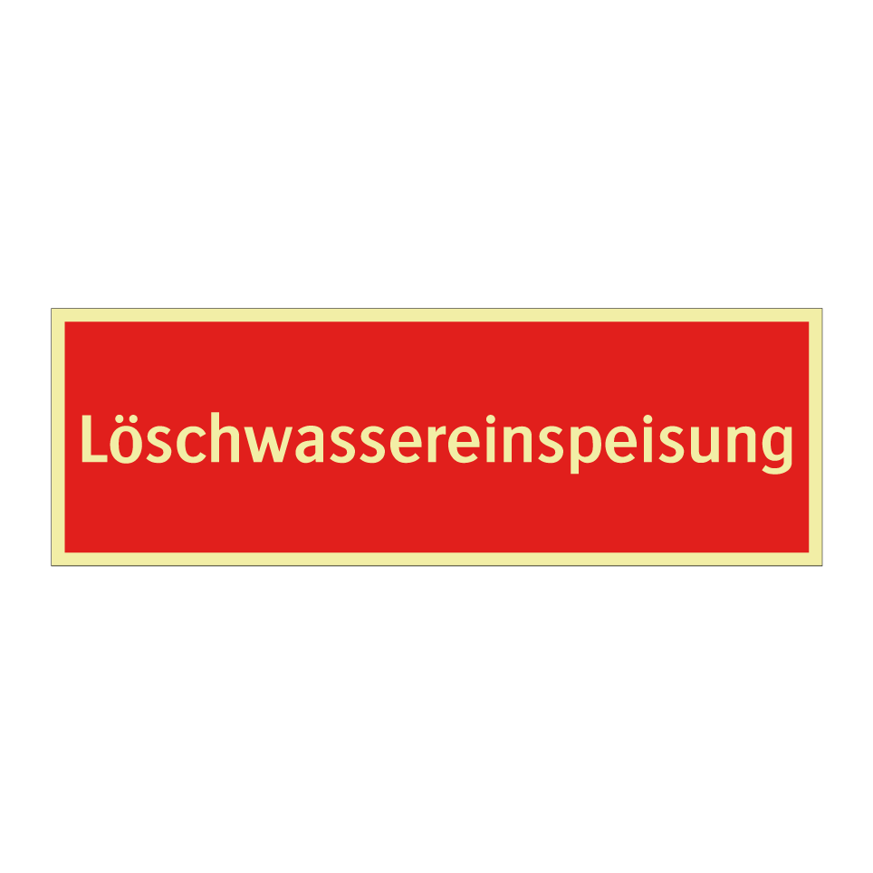 Löschwassereinspeisung